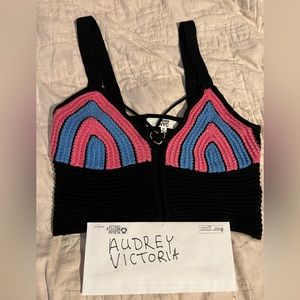 Madden nyc crochet crop top